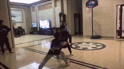 无聊？不存在的。。。创意gif搞笑图片