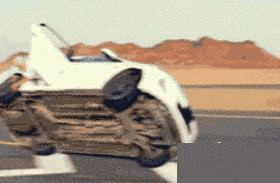 换个胎吓的我腿发软创意gif搞笑图片