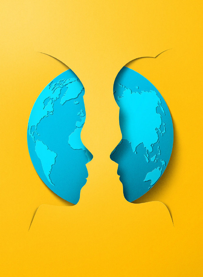 艺术家 Eiko Ojala 耐人寻味的剪纸风作品创意gif搞笑图片