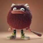 3D角色插画 ​ by Durcot ​​​​创意gif搞笑图片