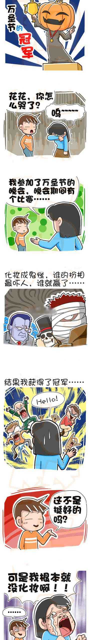 可是我根本没有化妆动画漫画gif搞笑图片