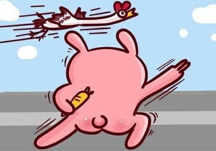 航母style 漫画“飞鸡”版动画漫画gif搞笑图片