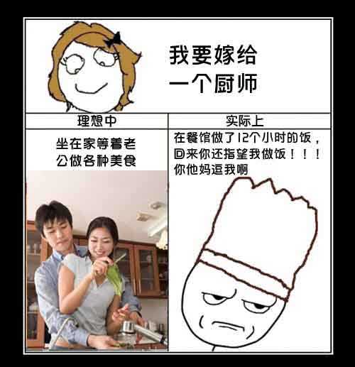 我要嫁给一个厨师动画漫画gif搞笑图片