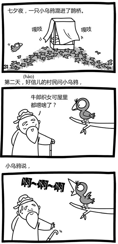 乌鸦知道得太多了动画漫画gif搞笑图片