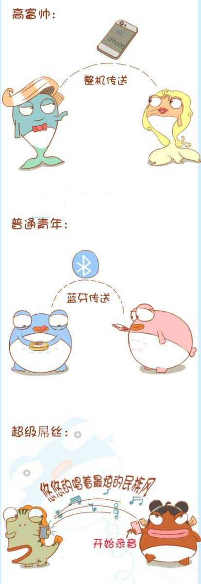 不同人的传歌方法动画漫画gif搞笑图片