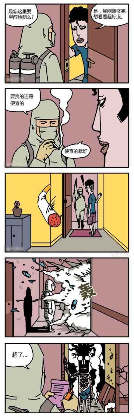 您这里要检测甲醛么？动画漫画gif搞笑图片