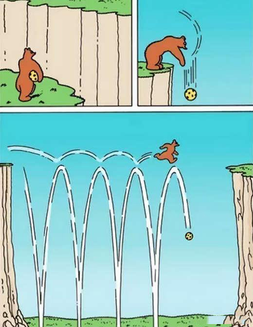 牛顿看到后气得活了过来动画漫画gif搞笑图片