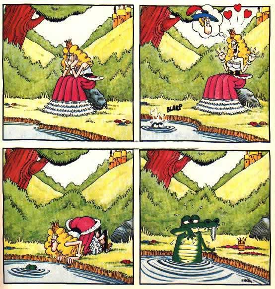 青蛙王子动画漫画gif搞笑图片