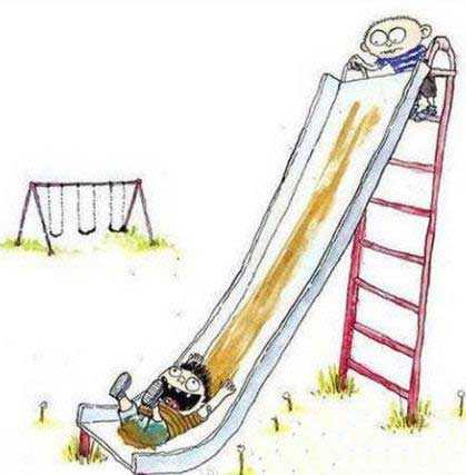 亲，轮到你滑了动画漫画gif搞笑图片