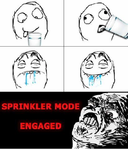 下雨了。。。小时候这样玩过没有动画漫画gif搞笑图片