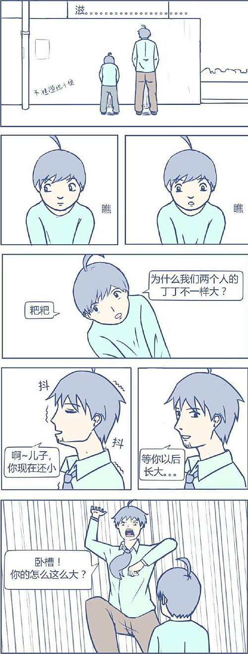龌蹉，你的为啥那么大动画漫画gif搞笑图片