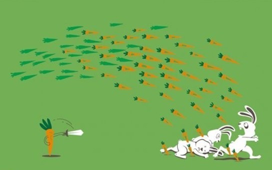 站在胡萝卜的立场想想兔子动画漫画gif搞笑图片