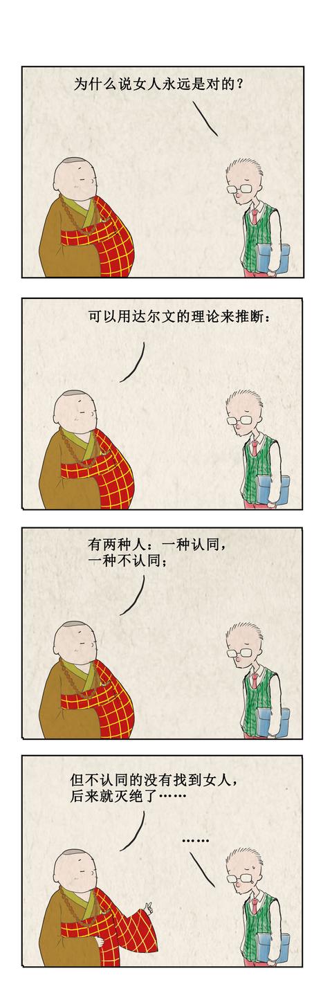 为什么说女人永远是对的？动画漫画gif搞笑图片