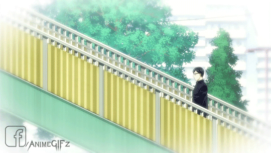 论如何把楼梯走成扶梯的感觉...动画漫画gif搞笑图片