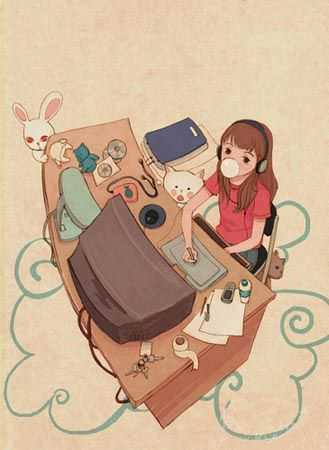 我们都爱宅在家...过一个这样的周末动画漫画gif搞笑图片