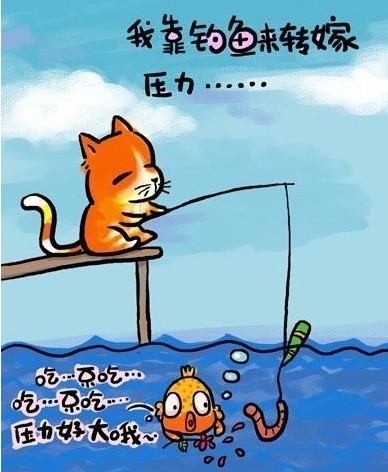 压力，不是一般的大动画漫画gif搞笑图片