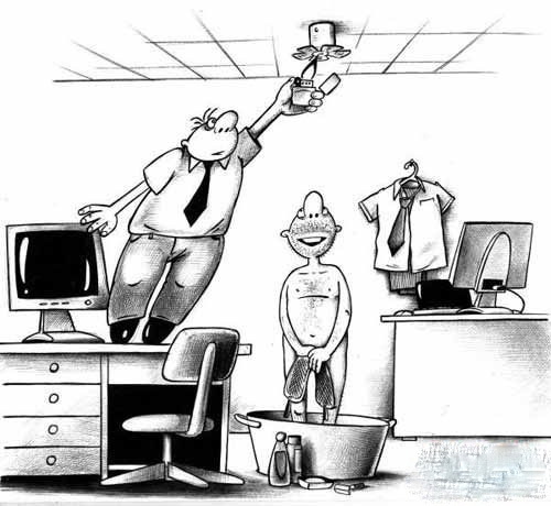 家里停水了动画漫画gif搞笑图片