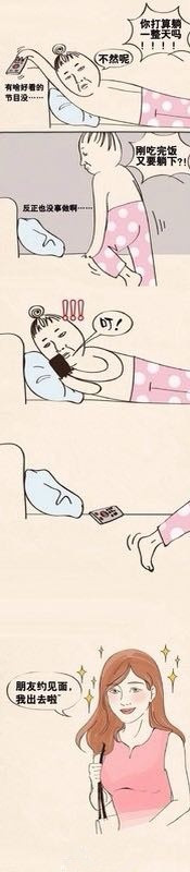 周末休息我妈眼中的我动画漫画gif搞笑图片