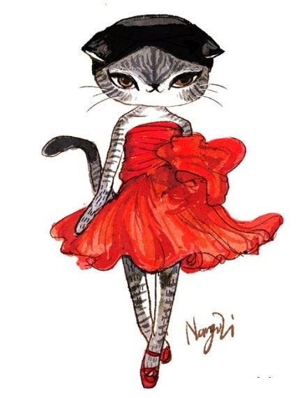 猫——媚物的标本，奢侈品的代表动画漫画gif搞笑图片