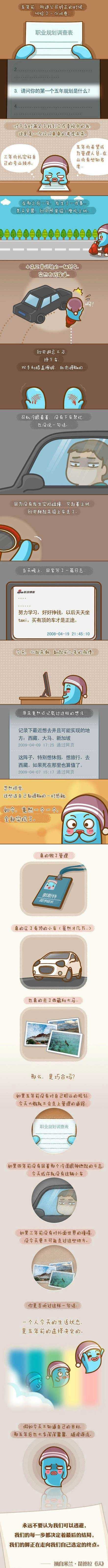 定下个目标吧，人生没有多少个五年可以挥霍动画漫画gif搞笑图片