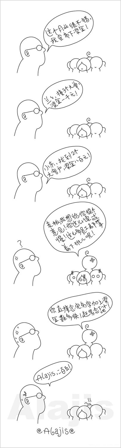 这个月业绩不错，我宣布下奖金动画漫画gif搞笑图片