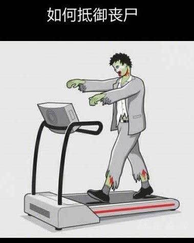 如何抵御丧尸进攻动画漫画gif搞笑图片