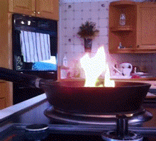 消防演习动物gif搞笑图片