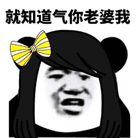就知道气你老婆我斗图吧gif搞笑图片