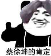 蔡徐坤的肯定斗图吧gif搞笑图片