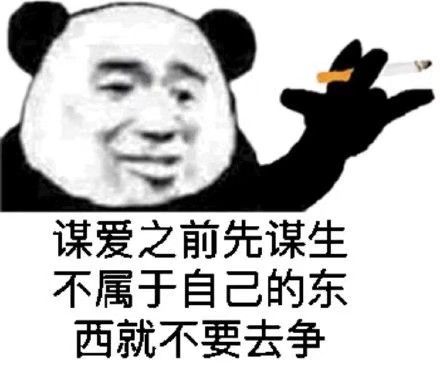 点起烟说起从前下一句之谋爱之前先谋生斗图吧gif搞笑图片