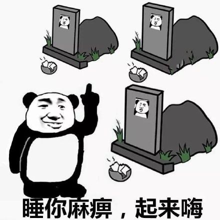 睡你麻痹，起来嗨啊斗图吧gif搞笑图片