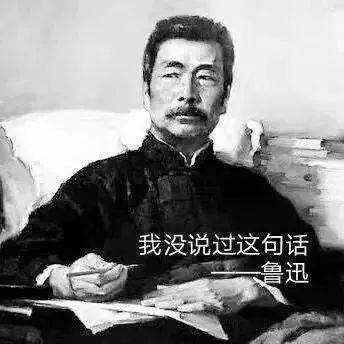 我没说过这句话，鲁迅斗图吧gif搞笑图片
