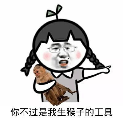 你不过是我生猴子的工具斗图吧gif搞笑图片