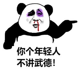 你个年轻人不讲武德斗图吧gif搞笑图片