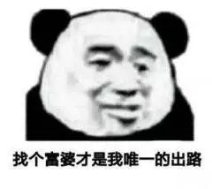 找个富婆才是我唯一的出路斗图吧gif搞笑图片