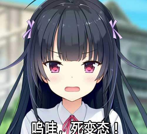 呜哇，死变态斗图吧gif搞笑图片