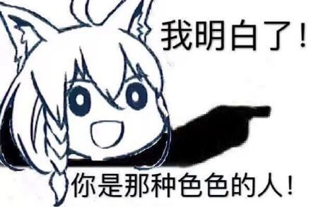 我明白了！你是那种色色的人斗图吧gif搞笑图片