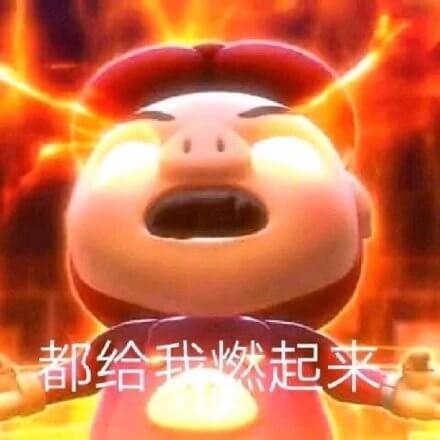 都给我燃起来猪猪侠斗图吧gif搞笑图片