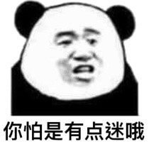 你怕是有点迷哦斗图吧gif搞笑图片