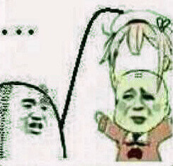 假萌新被当面戳穿斗图吧gif搞笑图片