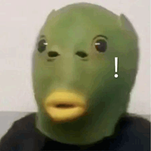 绿头龟吃惊愣住斗图吧gif搞笑图片