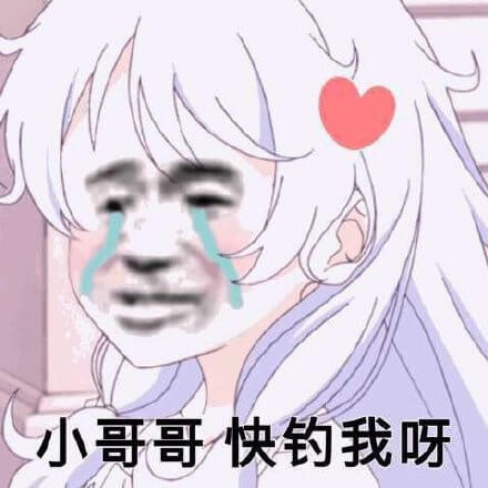 小哥哥，快钓我呀斗图吧gif搞笑图片