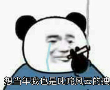 想当年我也是叱咤风云的拽斗图吧gif搞笑图片