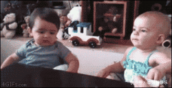 小孩儿套路深呀恶搞gif搞笑图片