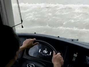 不愧是十年老司机恶搞gif搞笑图片