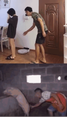 你们的老婆是不是这样恶搞gif搞笑图片