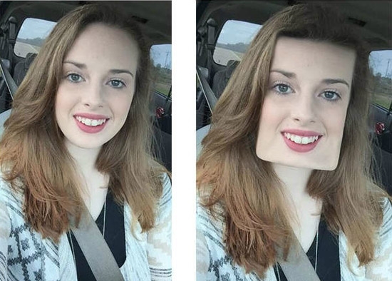 美女圆脸ps恶搞图片恶搞gif搞笑图片