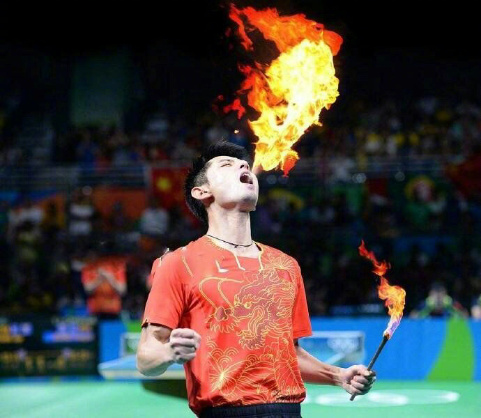 张继科兵乓球恶搞ps图片恶搞gif搞笑图片