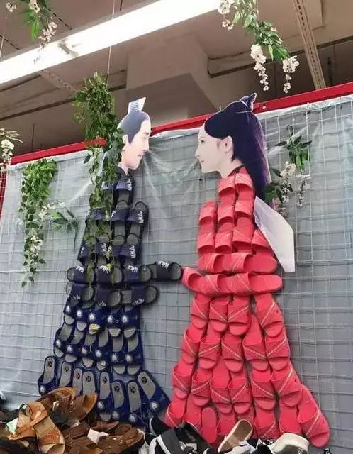 超市大妈cos三生三世恶搞图片恶搞gif搞笑图片