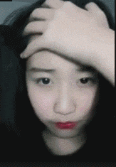 美女发际线撩刘海恶搞gif动态图大全恶搞gif搞笑图片